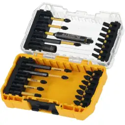 Jogo 25 Peças DeWALT FLEXTORQ DT70730T-QZ, DT70730T-QZ, P007078, jogo de brocas, jogo de brocas completo, jogo de brocas profissional, jogo de brocas milwaukee, jogo de brocas para furadeira, jogo de brocas makita, jogo de brocas bosch, jogo de brocas stanley, jogo de brocas leroy merlin, brocas, brocas leroy merlin, brocas bosch, brocas dewalt, brocas milwaukee, brocas kit, broca 20 mm, broca 50mm, kit brocas dewalt, kit de brocas dewalt, conjunto brocas, conjunto de brocas, conjunto de brocas leroy merlin, conjunto brocas makita